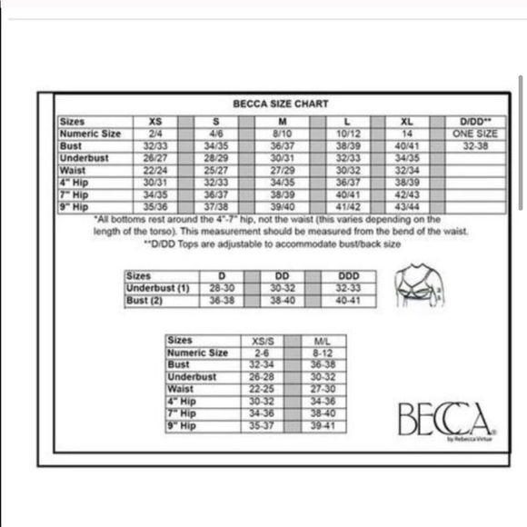 🆕BECCA Double Tie Front One Piece Swimsuit! NWT - Picture 7 of 8